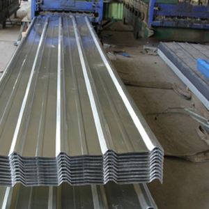 6M Hierro Ibr Precios por hoja Color Acero corrugado Hoja de techo Galvanizado Zinc Aluminio Ppgi Hoja de techo de metal - Product Image 3