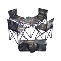Günstige tragbare klappbare Camping Picknick tisch Stühle für Veranstaltungen im Freien 5St