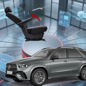 Accessoire d'augmentation de l'angle d'inclinaison des sièges de la 2ème rangée pour Mercedes-Benz GLE400e (X167) 2022 - Product Image 1