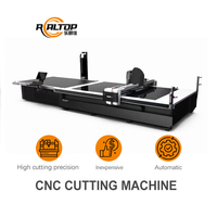 Traceur de coupe numérique CNC automatique à plat Chaussures de vêtement Fabrication supérieure Cuir CNC Couteau oscillant Prix de la machine de découpe