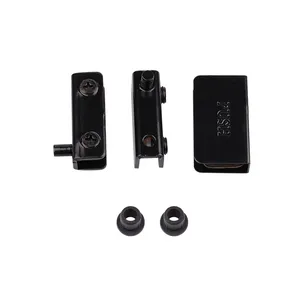 Black Color Pivot Door Hinge Inset Cabinet Glass Door Hinges