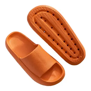 2023 Neue Logo kustom OEM sandal EVA Hausschuhe Sandale Hochwertige Hausschuhe uniseks Dusch pantoffel