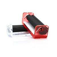 Rouleuse à cigarettes manuelle en plastique, machine à rouler le tabac portable pour accessoires de fumeur DIY