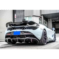 Diffuseur arrière en fibre de carbone 3K style RY, kit carrosserie pour McLaren 720S