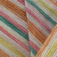 Tissu plissé extensible en polyester métallisé brillant, imprimé numériquement, tricoté chaîne, effet froissé, écologique, pour vêtements de filles