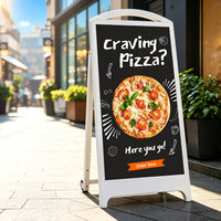 Afficheur vidéo LED portable étanche IP65, écran d'affichage numérique mobile pour la publicité marketing