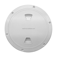 Accessoires de yacht de qualité supérieure, fabricant le plus populaire, trappe d'accès ronde en plastique ABS pour bateau