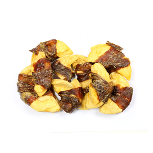 Snacks nutritivos para perros al por mayor del fabricante, golosinas para carne de pato envuelto en manzana, 100 g/bolsa de alta proteína para perros de fácil digestión - Product Image 2