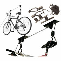 Palan à vélo robuste monté au plafond pour vélos de montagne Support de garage intérieur New Age Design