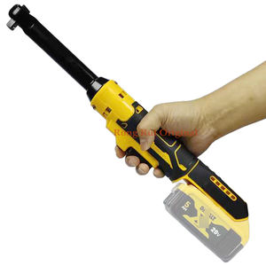 Çiğ 3/8 "16cm uzun kafa akülü 20V fırçasız elektrikli tork anahtarı endüstriyel şarj edilebilir lityum-iyon pil paslanmaz - Product Image 2