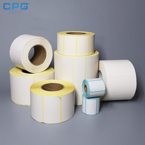 Wholesale Supply White 4x2 Inch Direct Thermal Labels Dark Image Carton Identification Barcode Label <b>Rolls</b> - Product Image 1