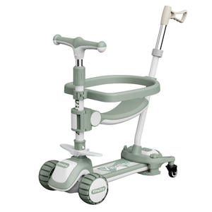 Meilleure vente, <span class=keywords><strong>trottinette</strong></span> pliable multifonctionnelle à 3 roues pour enfants, trottinettes pliables pour bébés et enfants - Product Image 5