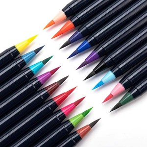 FOSKA Drawing <strong>Pen</strong> Set Art Supplies <strong>Watercolour</strong> Brush <strong>Pens</strong> for Adult Colouring Painting Lettering with Easy-carry Case Packing - Product Image 4
