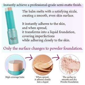 Bálsamo híbrido para maquillaje y cuidado de la piel, protector solar, iluminador, base, corrector y prebase, todo en uno - Product Image 3