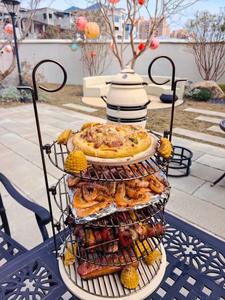 Kimstone Kamado Parrilla colgante Barbacoa <span class=keywords><strong>Pollo</strong></span> asado Oriente Medio <span class=keywords><strong>Leña</strong></span> tradicional - Product Image 5