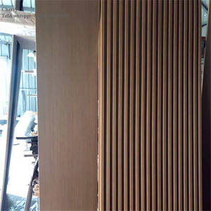 Pannello Murale 3D Moderno <span class=keywords><strong>in</strong></span> PVC Effetto <span class=keywords><strong>Legno</strong></span> Intagliato/MDF <span class=keywords><strong>per</strong></span> <span class=keywords><strong>Rivestimento</strong></span> <span class=keywords><strong>Pareti</strong></span> Interne - Product Image 2