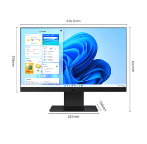 Lenovo ERAZER <span class=keywords><strong>AIO</strong></span> Q270H 27 pouces ERAZER tout-en-un PC de bureau à domicile bureau apprentissage bureau WiFi noir - Product Image 4