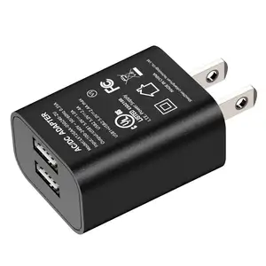 Universal DC 12w Usb-c Power Adapter US Plug Charger Usb Original 2 Port Cell Phone Charger multi port wall charger