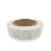 Etiqueta RFID Personalizada de 13.56mhz ISO14443A con Chip FM11RF08, Inlay HF, Etiqueta Blanca en Rollo de Papel