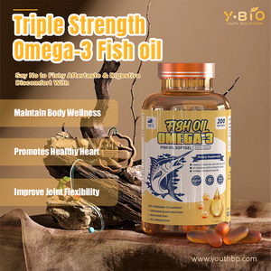 น้ำมันปลาโอเมก้า-<span class=keywords><strong>3</strong></span> พรีเมียมแบบซอฟต์เจล - 1000 มก. บำรุงหัวใจและสุขภาพสำหรับผู้ใหญ่ - ได้รับการรับรองฮาลาล - Product Image 2