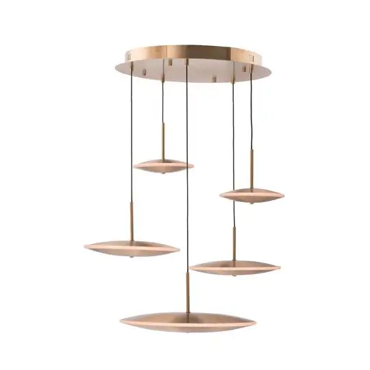 2023 İskandinav modern yaratıcı minimalist restoran Villa oturma odası dekorasyon led cam kolye ışıkları lamba