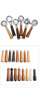 51mm 54mm 58mm E61 poignée Delonghi <span class=keywords><strong>nu</strong></span> en acier inoxydable sans fond Machine à expresso porte-filtre à café - Product Image 3