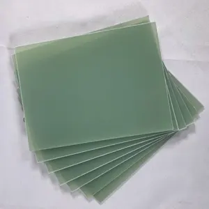 Matériau isolant en résine époxy verte panneau isolant en fibre de verre fr4 g10