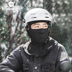 ROCKBROS <strong>Custom</strong> <strong>Balaclava</strong> with Winter Polar Fleece Full Face Ski Mask Neck Warmer <strong>Balaclava</strong> Hood - Product Image 5