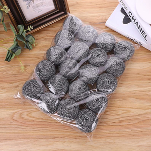 Balle de nettoyage en laine d'acier pour cuisine et ménage, décontamination des casseroles, boule de nettoyage en fil d'acier pour la vaisselle - Product Image 3