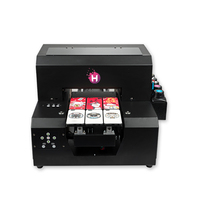 Cetak Mudah Printer Flatbed Inkjet A4 UV Portabel untuk Pena, Kartu, Casing Ponsel, Plastik, Logam