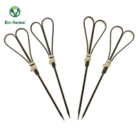 Brochettes en bambou robustes, fabriquées en bambou de haute qualité, pour apéritifs décoratifs, finger foods et cuisson en plein air