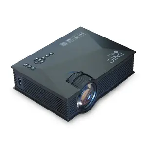 New Mini portable projector UC68 LED home micro projector 1080P projector