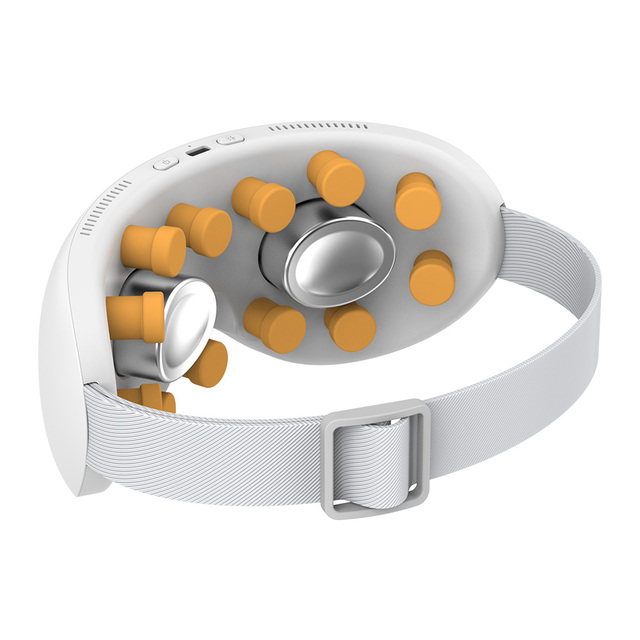 New Arrival 3D Acupoint Vibration Eye Massager with Heat and Cooling Bluetooth Music for Eyes Stress Relief Eye Massager