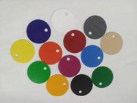 Vente en gros Ornements suspendus en acrylique transparent de 10cm Décorations festives de boules et d'arbres de Noël