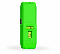 Niveau laser vert 1 ligne pour montage sur cadre de porte, interrupteur, prise ou armoire, avec base magnétique puissante, outil d'alignement compact