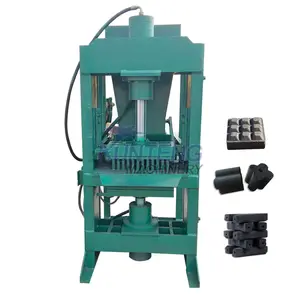 Nuova macchina della pressa della bricchetta del carbone dei trucioli di legno macchina della pressa idraulica del carbonio della biomassa delle coperture della noce di cocco