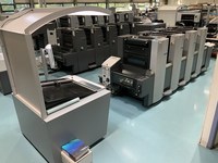 Machine d'impression offset d'occasion Heidelberg Speedmaster SM524 SM74 4 couleurs Speed Master GTO52