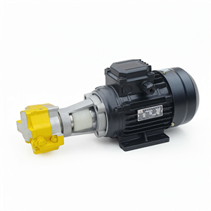 Unidad de Motor con Bomba de Engranajes de Hierro Fundido de 0.18KW, 0.25KW, 0.37KW, 0.55KW, Bomba de Aceite Hidráulica para Lubricación de Máquinas Herramienta - Product Image 1