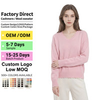 Pull léger à col rond pour femme en cachemire 100% personnalisé, tricoté à la machine Stoll allemande, luxe discret, vente en gros OEM