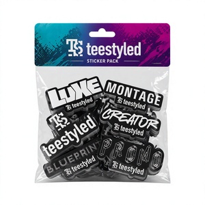 Personalized Promotional Mixed Style Designs <b>Adhesive</b> <b>Vinyl</b> Diecut Stickers Printing Sticker Pack Die Cut Sticker Pack Custom - Product Image 4