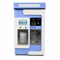 Distributeur d'eau intelligent RO 60-120 LPH à sortie unique avec paiement par pièces, carte et QR - Kiosque purificateur d'eau