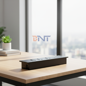 <span class=keywords><strong>Prise</strong></span> de bureau USB A+C à charge rapide PD 65W 16A avec fonctions de gestion de l'alimentation intelligentes dissimulées IP44 - Product Image 2