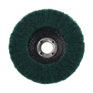 Disque de polissage vertical en acier inoxydable à ailettes volantes, tampon de polissage en fibre de nylon, tampons de polissage de qualité supérieure - Product Image 4