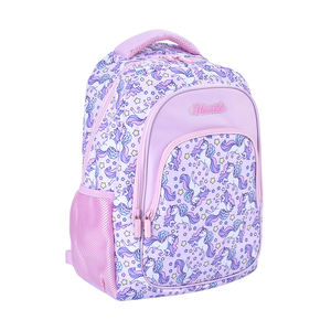 China Factory Colorful Printed Classic Backbag Bolsas de libros impermeables Mochilas escolares lindas para chicas adolescentes - Product Image 5