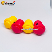 Bouton-poussoir de 24mm/28mm pour machine à jeux, 24mm, bouton-poussoir de haute qualité, modèles de fruits