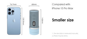 <span class=keywords><strong>Irrigador</strong></span> Bucal Inalámbrico Portátil con Tanque de Agua Desmontable de 180 ml, Fácil de Llevar para Viajes de Negocios - Product Image 4