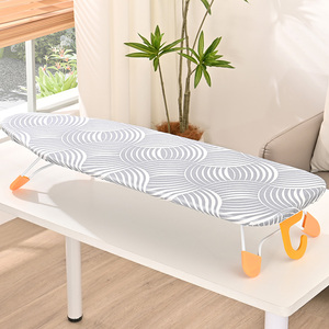 Support OEM/ODM Steel Mesh Table Top Folding Ironing <strong>Board</strong> Hotel Mini Ironing <strong>Board</strong> With <strong>Iron</strong> Fixing <strong>Pad</strong> to Store <strong>Iron</strong> - Product Image 1