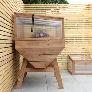 Jardinera Elevada <span class=keywords><strong>de</strong></span> Madera Ecológica, Duradera y Ligera para Hogar y Jardín, Invernadero, <span class=keywords><strong>Macetas</strong></span>, Plantas, Vegetales/Hierbas - Product Image 6