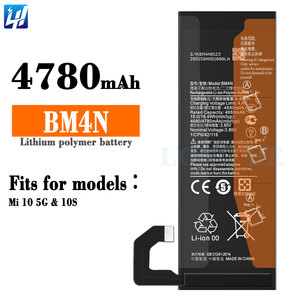 Batería de polímero de iones de litio de repuesto original <span class=keywords><strong>BM4N</strong></span> para Xiaomi 10 4780mAh 3,85 V - Product Image 3