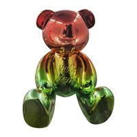 Sculpture de tête de cheval Hulk en fibre de verre pour jardin et intérieur, décoration artisanale en résine, grande statue d'animal de dessin animé